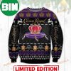 3D Crown Royal Whisky Purple Unique Pattern Funny Ugly Sweater Christmas