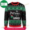 3D Merry Christmas My Patronus Is A Grinch For Christmas Funny Ugly Sweater