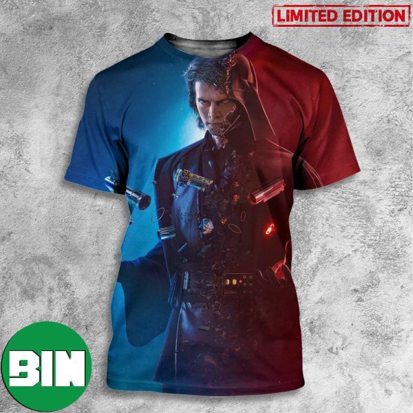 Anakin Skywalker or Darth Vader Star Wars 3D T-Shirt