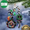 Boston Bruins NHL Grinch Candy Cane Custom Name Xmas Gifts Christmas Tree Decorations Ornament