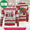 Bad Bunny Heart Love Knitted Ugly Sweater Christmas Xmas Is Here