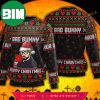 Bad Bunny Merry Christmas 2023 Happy Xmas Holiday For Men And Women Ugly Sweater