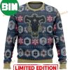 Black Clover Anime Funny Xmas Best Gift Pine Tree Pattern Ugly Sweater