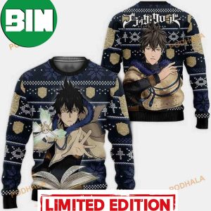 Black Clover Anime Yuno Christmas 2023 Best Unique Ugly Sweater
