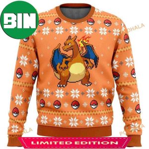 Blaze Charizard Pokemon Anime Ugly Christmas Sweater