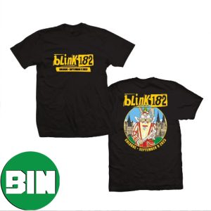 Blink-182 Tour September 9 2023 Cologne Tonight Event Tee Two Sides Fan Gifts T-Shirt