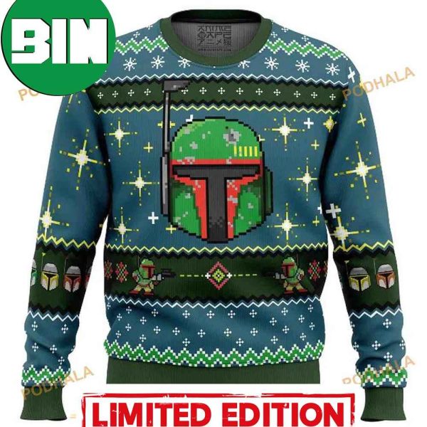 Boba Fett Star Wars Unique Ugly Christmas Sweater