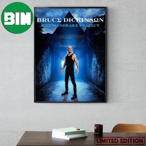 Bruce Dickinson New Solo Album The Mandrake Project To Be Released 2024 Home Decor Poster Canvas