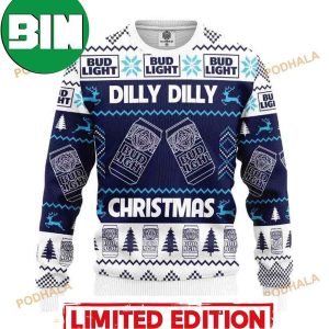 Bud Light Dilly Dilly Merry Xmas Ugly Christmas Sweater