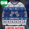 Bud Light Dilly Dilly Ugly Knitted Christmas Ugly Sweater For Beer Lovers