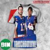 Get Your Popcorn NFL Poster Buffalo Bills vs New York Jets September 11 2023 Metlife Stadium 3D T-Shirt