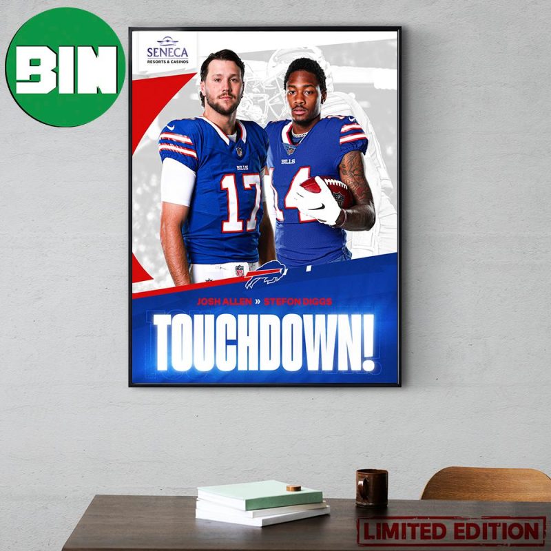 Josh Allen NFL Home Decor, NFL Office Supplies, Home Furnishings