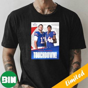 Buffalo Bills vs New York Jets Touch Down Josh Allen And Stefon Diggs NFL 2023 T-Shirt
