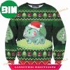 Bulbasaur Pokemon Christmas Holiday 2023 Anime Ugly Sweater