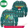 Bulbasaur Ugly Christmas Best Pokemon Anime Xmas Ugly Sweater