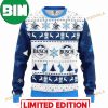 Busch Light Beer Knitted Christmas 3D Ugly Sweater