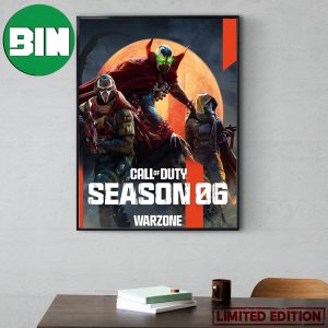 Call Of Duty Season 06 Warzone Home Decor Poster Canvas