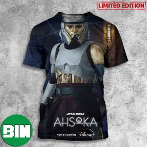 Captain Enoch In Ahsoka Official A Star Wars Original Series On Disney Plus 3D T-Shirt