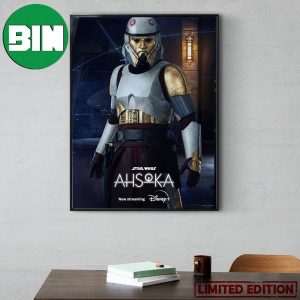 Captain Enoch In Ahsoka Official A Star Wars Original Series On Disney Plus Home Decor Poster Canvas