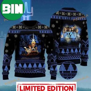 Cartoon Star Wars Characters Ugly Christmas Sweater