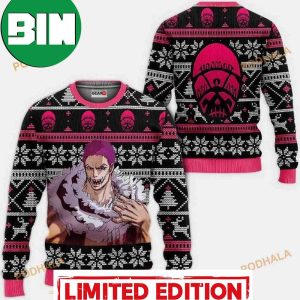 Charlotte Katakuri One Piece Anime Christmas Best Gift 2023 Snowflakes Pattern Ugly Sweater