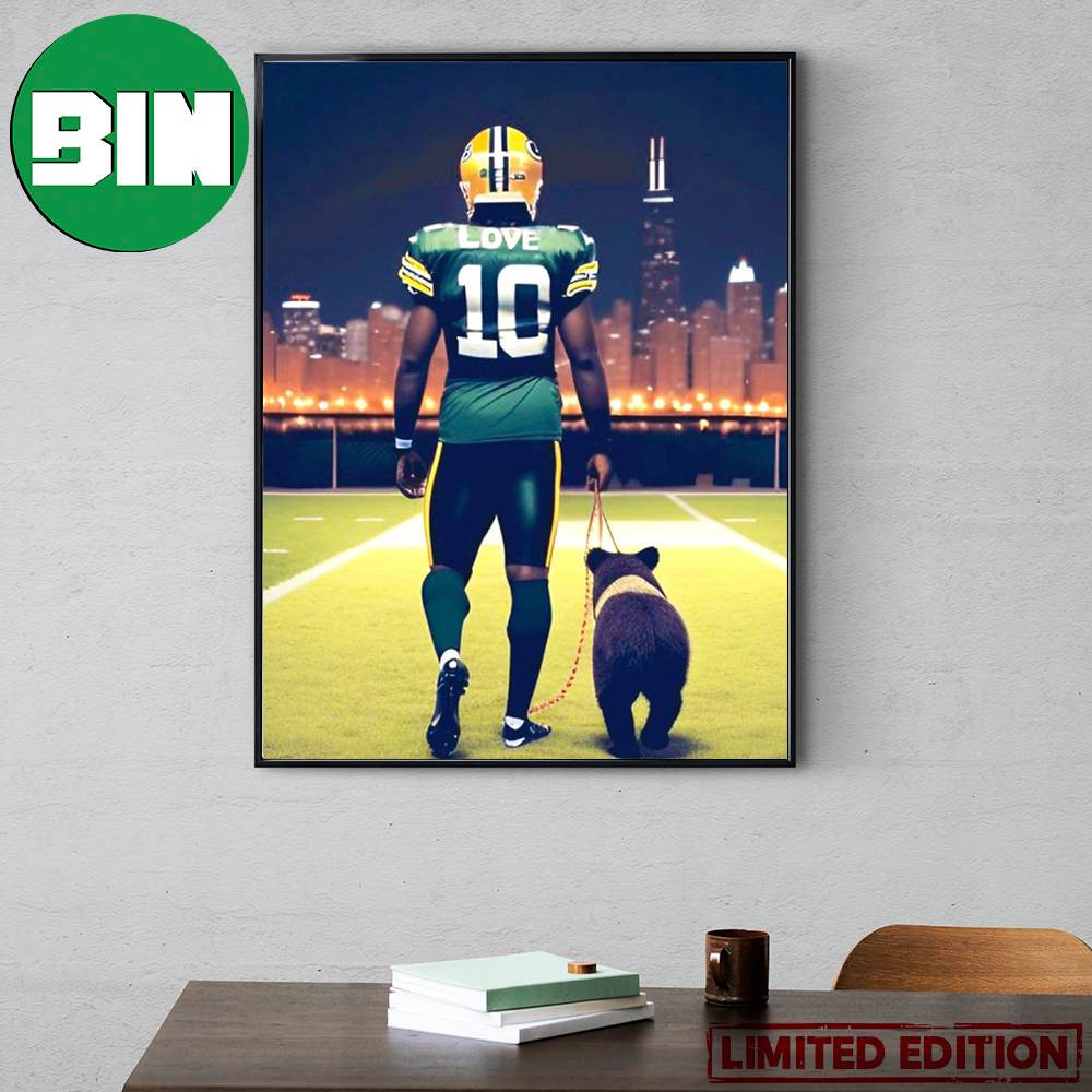 Chicago Bears Have A New Owner Bears vs Green Bay Packers NFL Kickoff 2023 Home Decor Poster Canvas