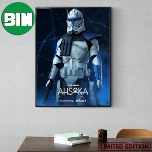 Commander Rex In Ahsoka Star Wars Movie New Streaming In Disney Plus Home Decor Poster Canvas