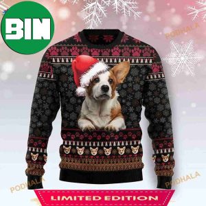 Corgi Santa Claus Christmas Funny 3D Ugly Sweater