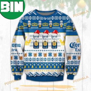 Corona Extra Beer Christmas Ugly Sweater