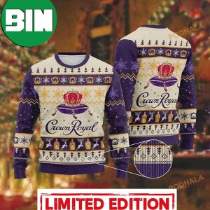 Crown Royal Christmas 2023 For Men And Women Xmas Ugly Sweater