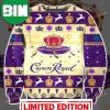 Crown Royal Peach 3D Print Christmas Ugly Sweater