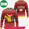 Chikorita Pokemon Christmas 3D Funny Ugly Sweater For Men And Women