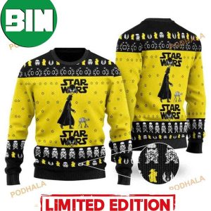 Darth Vader And Stormtrooper Star Wars Ugly Sweater