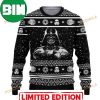 Rose Black Pink Christmas 3D Funny Ugly Christmas Sweater