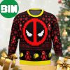 Deadpool Jolly Red Marvel Guy 3D Funny Ugly Sweater