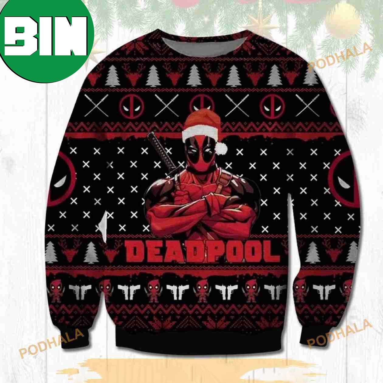 https://binteez.com/wp-content/uploads/2023/09/Deadpool-Snowflakes-Pattern-Ugly-Christmas-Sweater_64954328-1.jpg