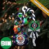 Houston Astros MLB Custom Name Grinch Candy Cane Tree Decorations Xmas 2023 Gift Christmas Ornament