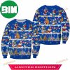 Donald Duck Pattern Xmas Red Blue 2023 Christmas Disney Ugly Christmas Sweater