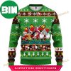 Dragon Ball Anime Characters Merry Xmas Funny Santa Son Goku Ugly Christmas Sweater