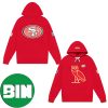 Drake x OVO X NFL OG Owl San Franciso 49ers Unisex Hoodie