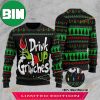 Grinch All I Need Is Jagermeister It Is Too Peopley Outside Ugly Sweater