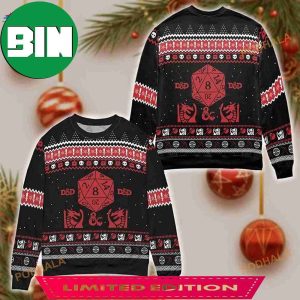 Dungeons And Dragons Best Gift For Fans Christmas 2023 Ugly Sweater