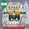 Elf Movie Santa I Know Him Ugly Christmas Sweater