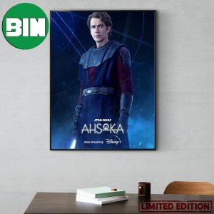 First Poster For Hayden Christensen as Anakin Skywalker In Ahsoka Star Wars Movie Home Decor Poster Canvas