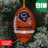 Football x NFL Denver Broncos Xmas Gift For Fans Christmas Tree Decorations Custom Name Ornament