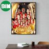 History Written Cananda Win Their First Ever FIBA Basketball World Cup Medal 2023 Home Decor Poster Canvas