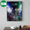 Buffalo Bills vs New York Jets Touch Down Josh Allen And Stefon Diggs NFL 2023 Home Decor Poster Canvas