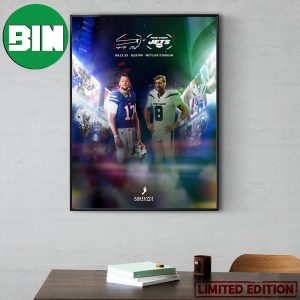 Get Your Popcorn NFL Poster Buffalo Bills vs New York Jets September 11 2023 Metlife Stadium Home Decor Poster Canvas