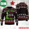 Grinch I Will Drink Falstaff Everywhere Ugly Christmas Sweater