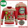 Grinch I Will Drink Here Or There I Will Drink Everywhere Guinness Beer Ugly Christmas Holiday Sweater